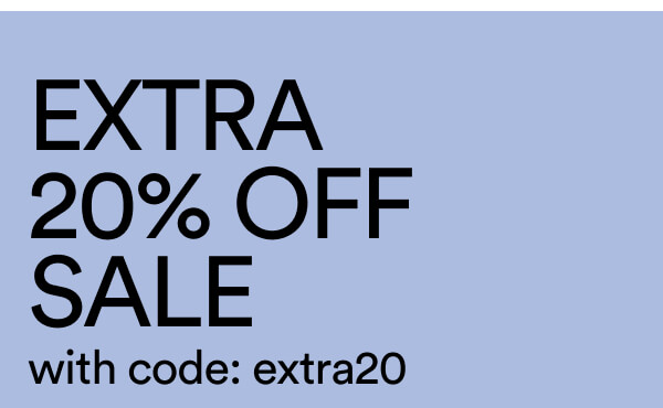 Extra 20% Off Sale With Code: extra20
