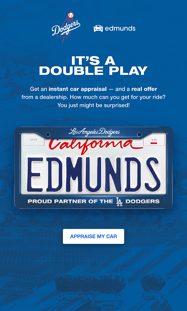 Get a free car appraisal and a real offer for your ride. From our partners at Edmunds
