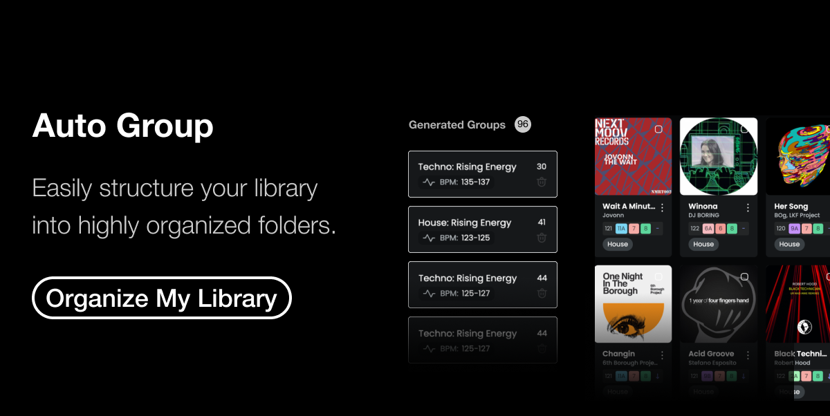organize my music library
