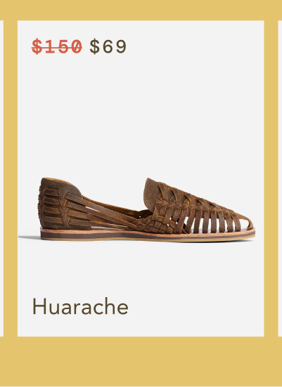 Shop Men's Waxed Brown Huarache