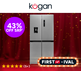 Kogan 490L French Door Fridge with Water Dispenser Product Image