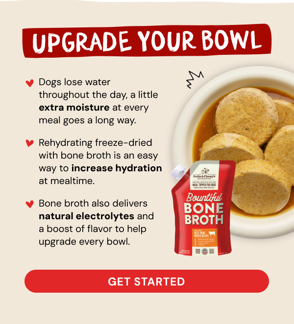 Upgrade your bowl with free beef bone broth