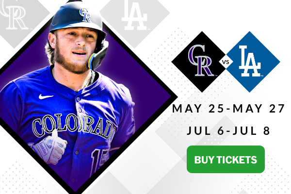 Your Rockies are visiting Los Angeles