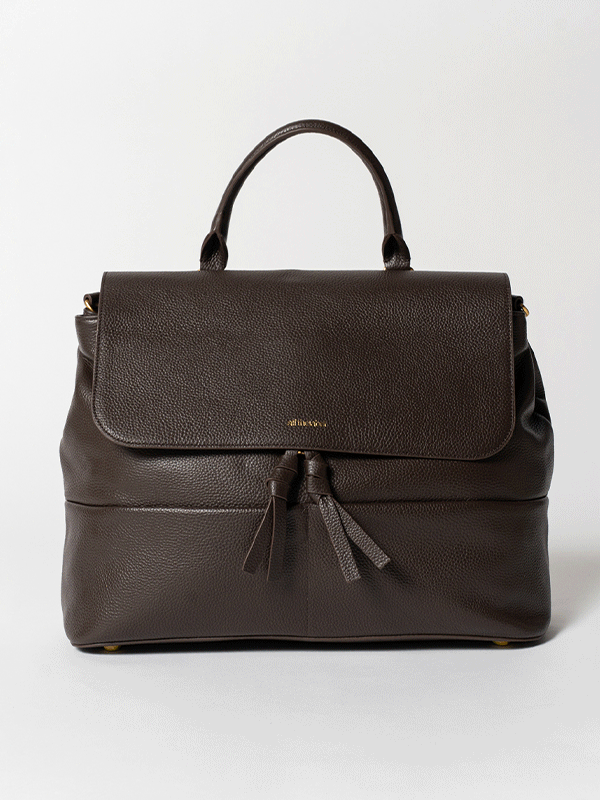 Alf's new Espresso collection, crafted in premium pebbled leather