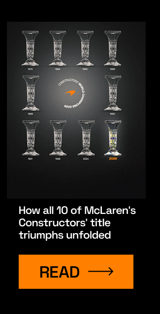 How all 10 of McLaren’s Constructors’ title triumphs unfolded