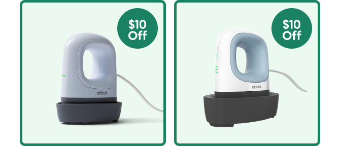 Get $10 off mini heat presses.