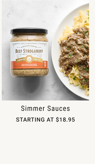 Simmer Sauces - Starting at $18.95