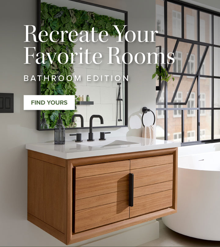 Recreate Your Favorite Rooms - Bathroom Edition