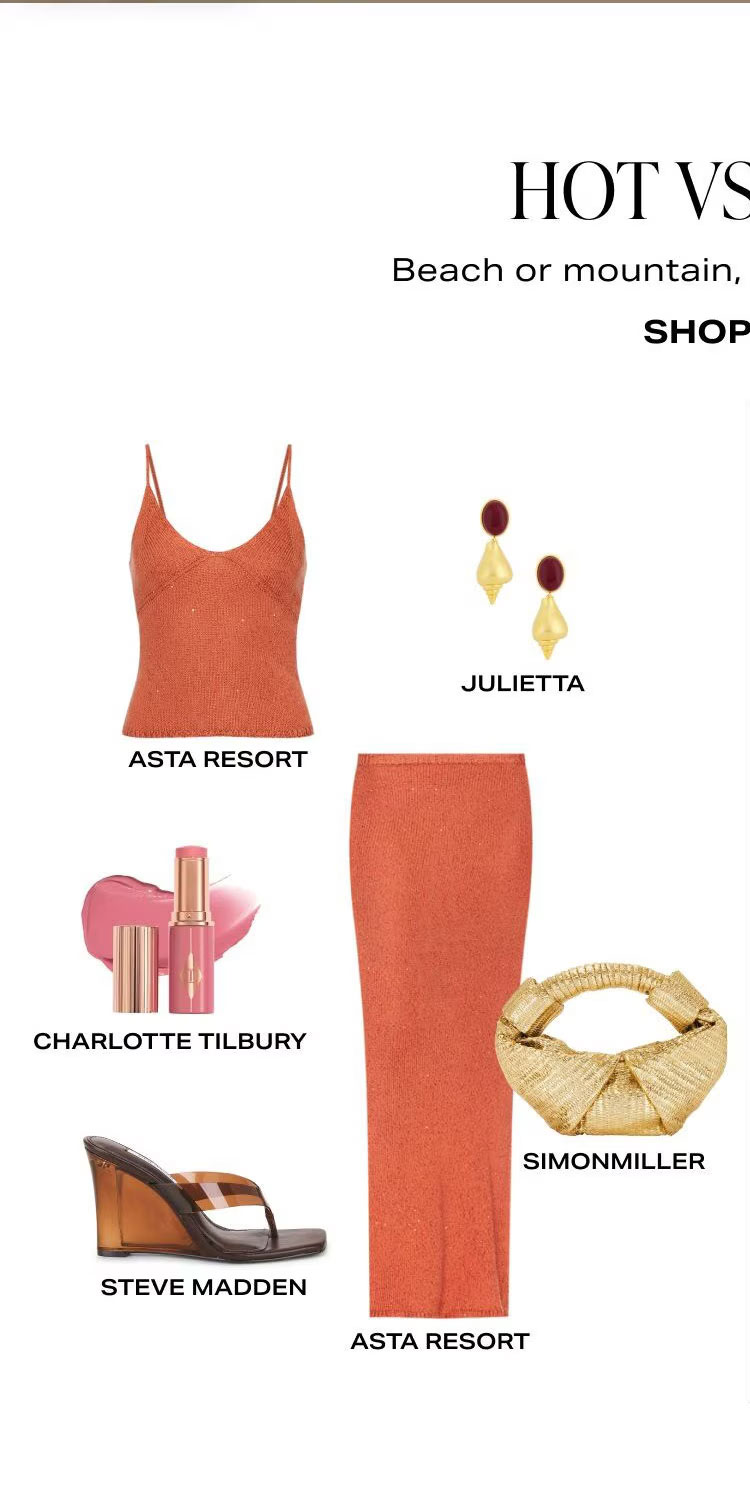 HOT VS. COLD. Look 1. Shop Now.
