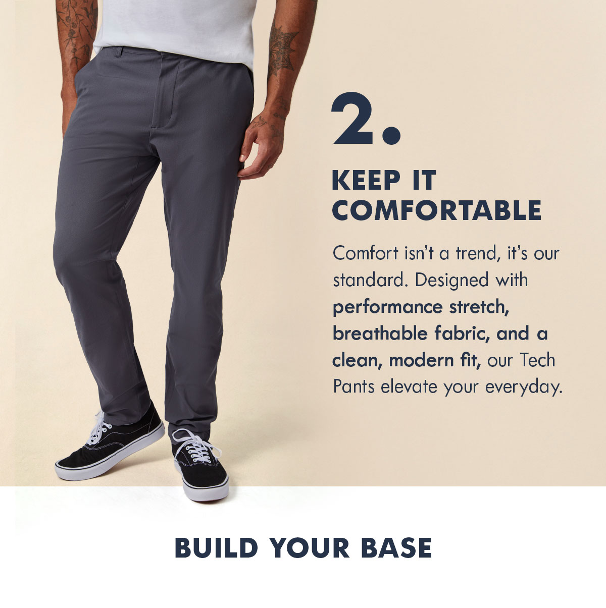 Keep it comfortable