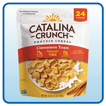 Catalina Crunch Keto Friendly Cinnamon Toast Cereal, 24 oz