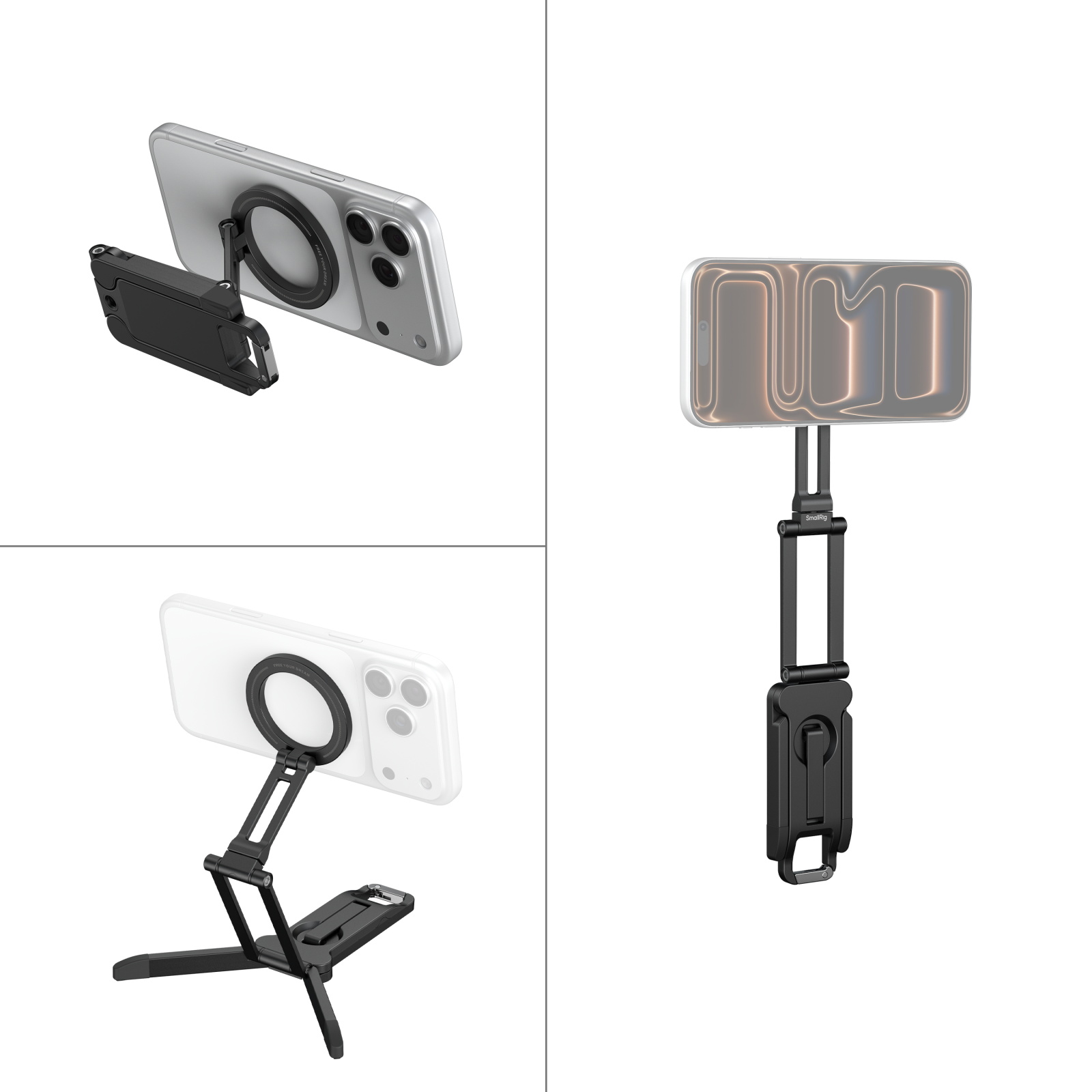 FS-A1 Foldable Phone Support with Attachable Sticker