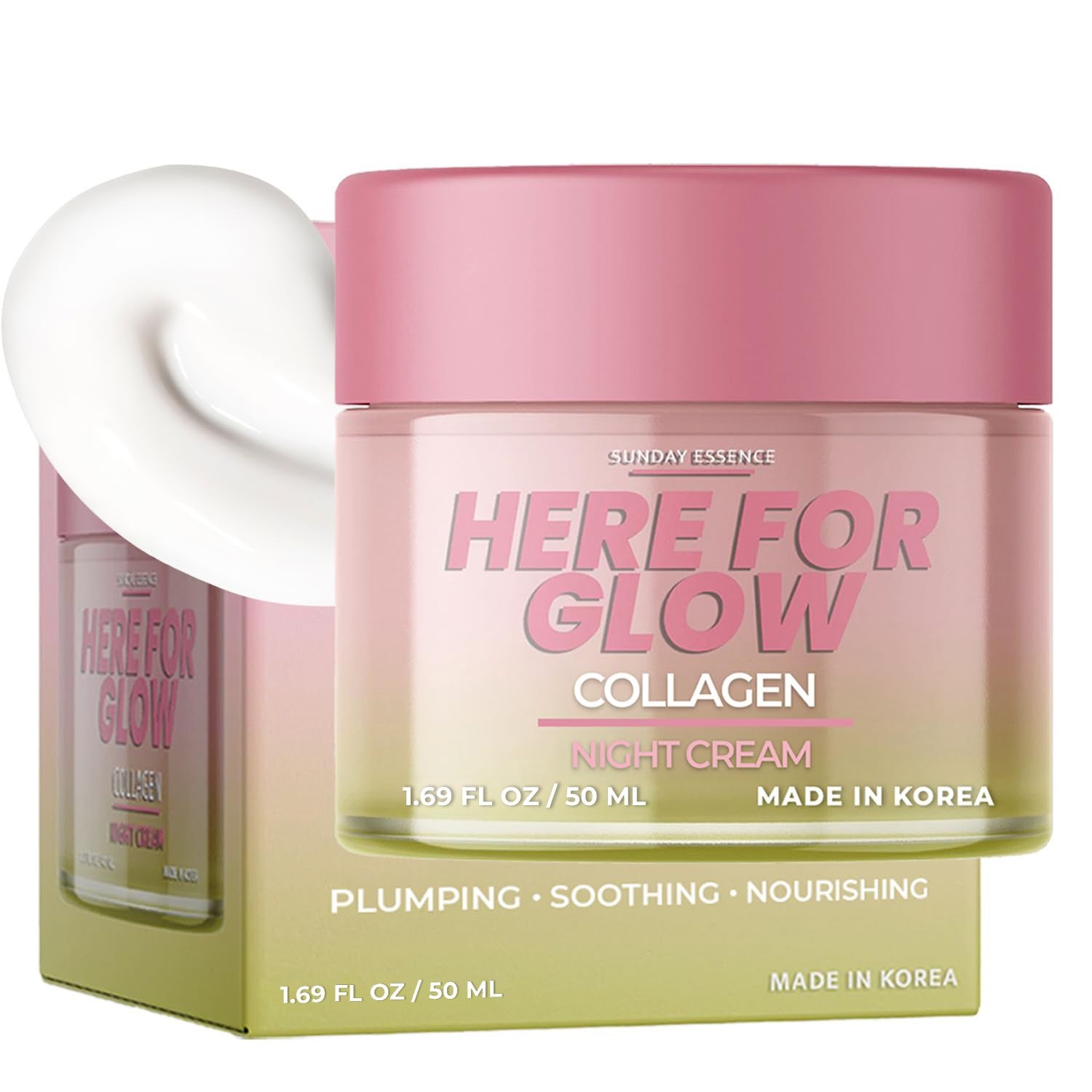 Sunday Essence Here For Glow Collagen Face Cream 50ml