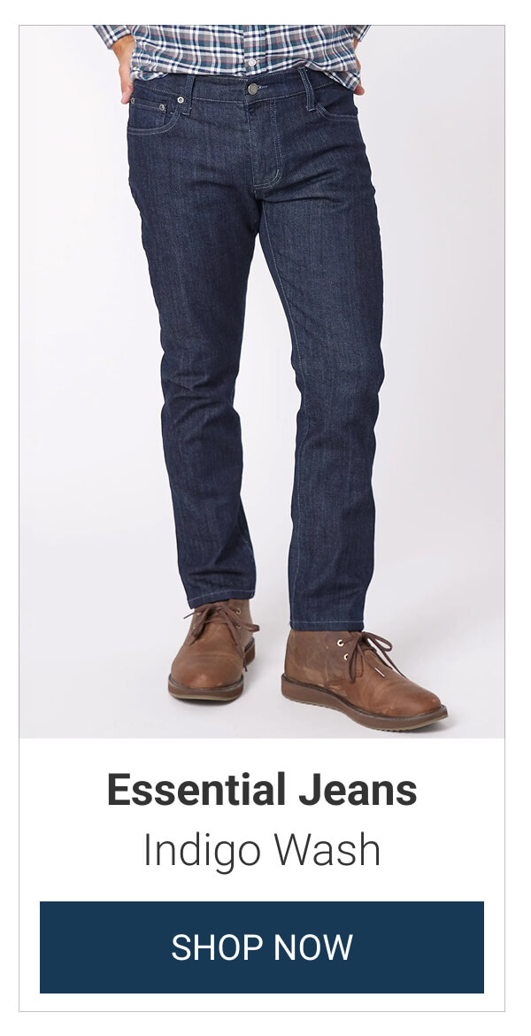 Indigo Wash Essential Jeans