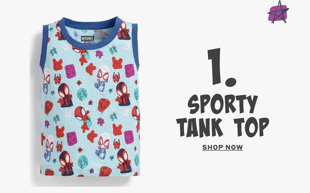 Sporty Tank Top - Shop Now