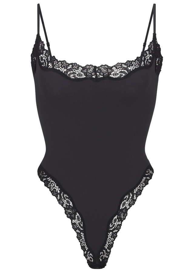 SKIMS Stretch-jersey cami bodysuit