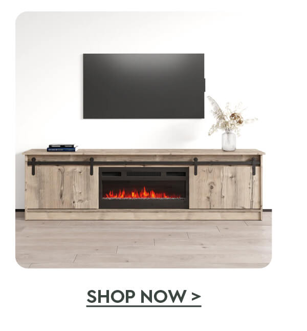 Granero 04 BL-EF Fireplace TV Stand