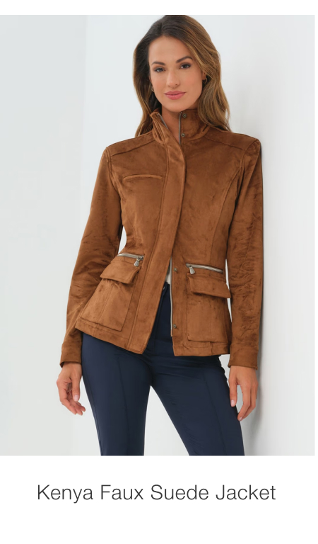 Kenya Faux Suede Jacket