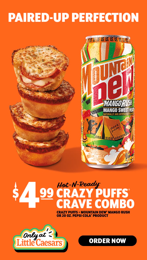 Crazy Puffs® Crave Combo. Order Now!