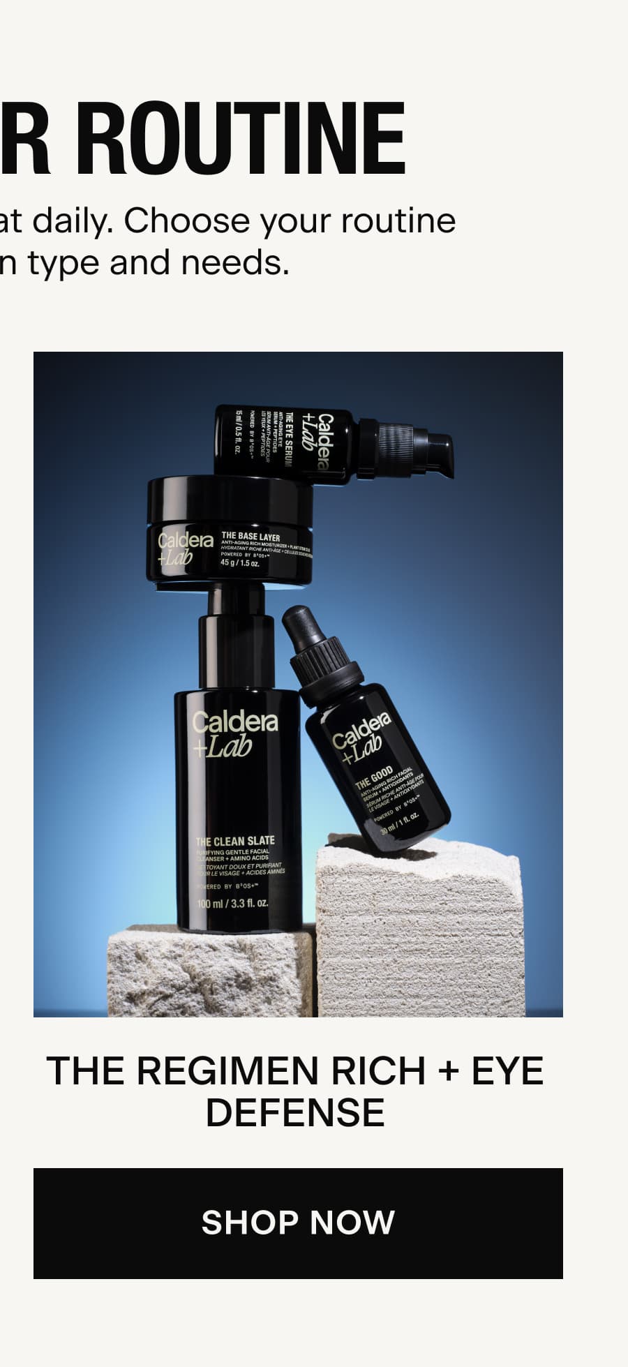 THE REGIMEN RICH + EYE DEFENSE