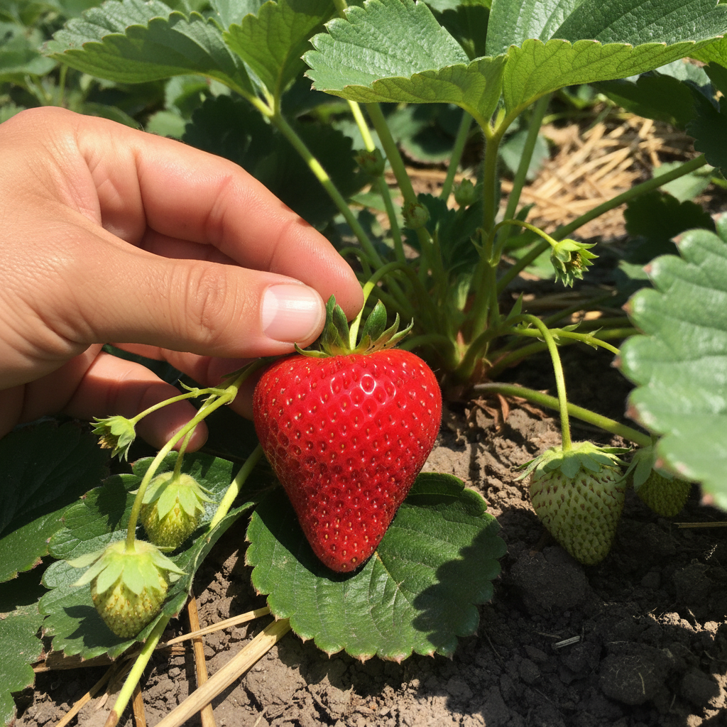 Image of 50 Piece Of Giant Strawberry Fruit Seeds