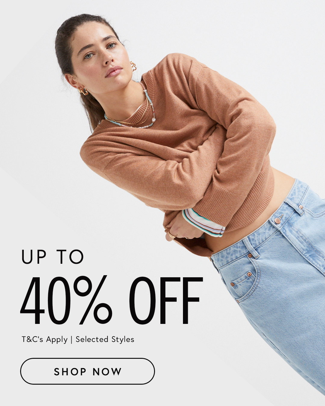Up to 40% off