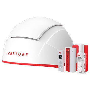 iRestore Professional 282 Laser Hair Growth Device + Anti-Hair Loss Serum
