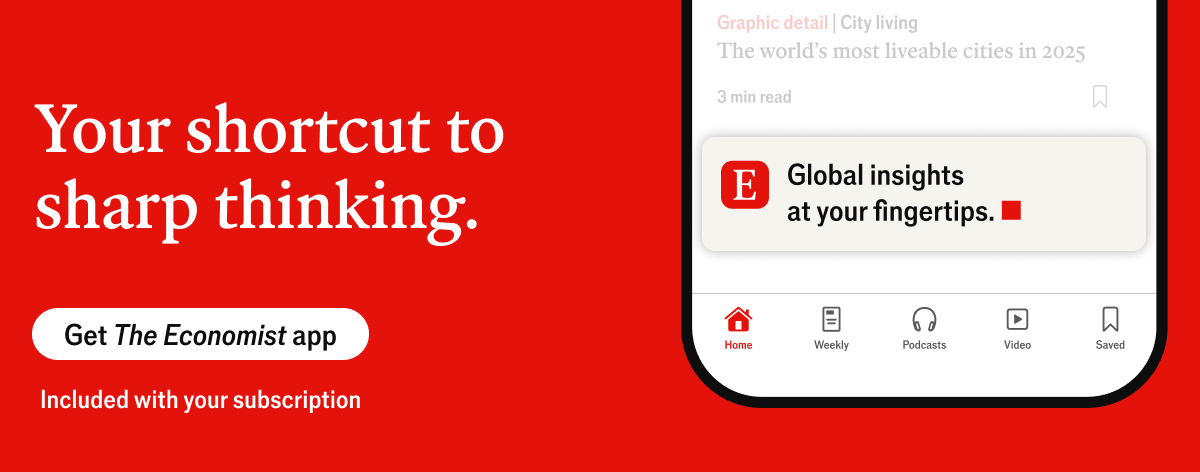 Get The Economist app 