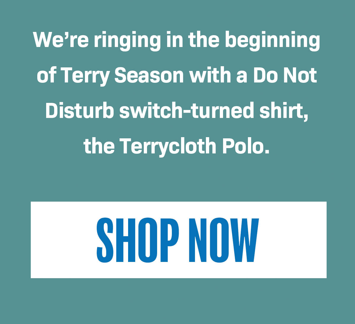 BODY-BLOCK2A | TERRYCLOTH POLOS