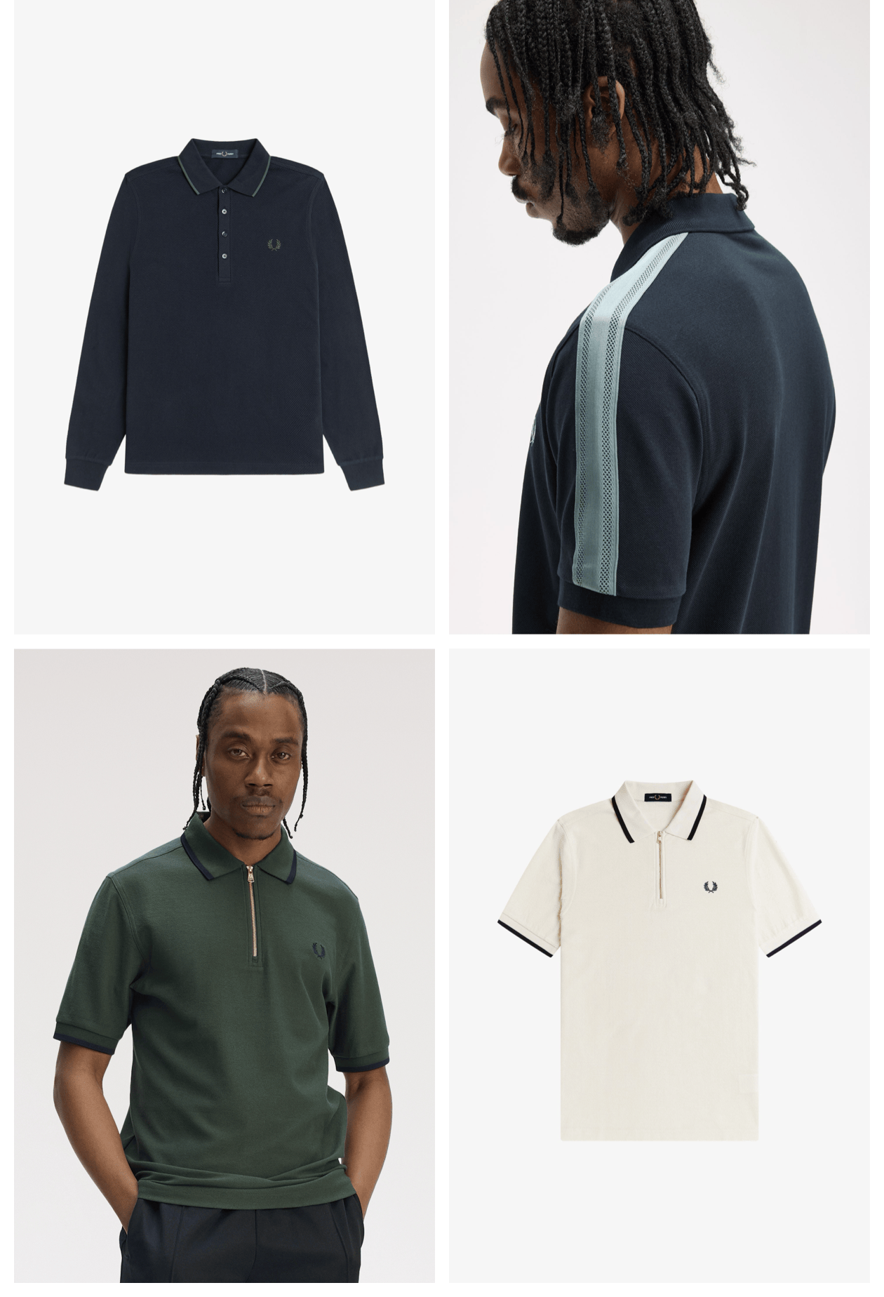 A selection of Fred Perry Mens Polos