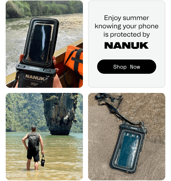 Waterproof phone pocket