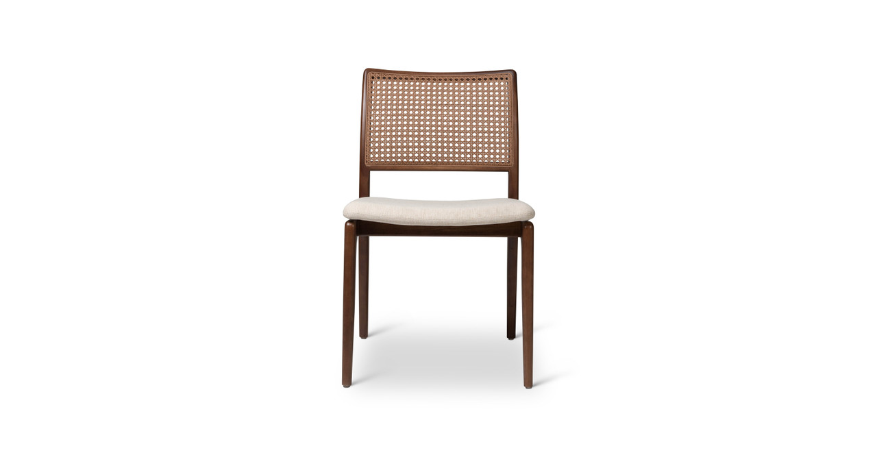 Image of Lafayette Mid Century Rattan Cane Side Chair