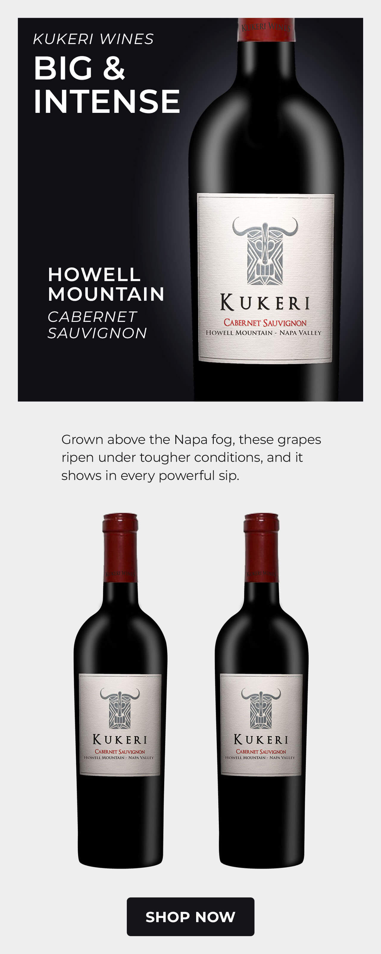 Kukeri Howell Mountain Cabernet Sauvignon