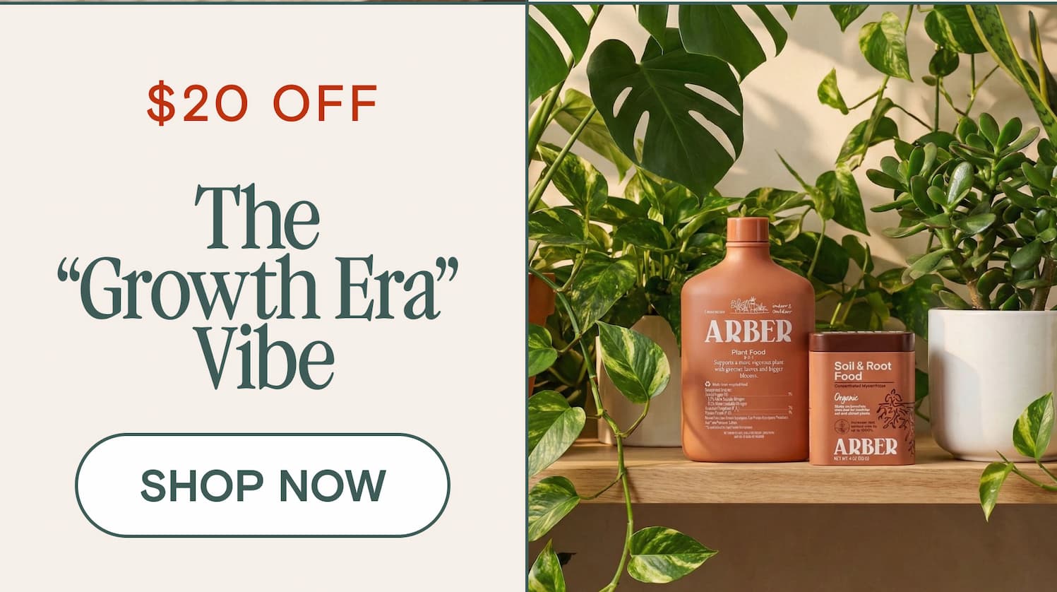 $20 OFF The  “growth era”  vibe