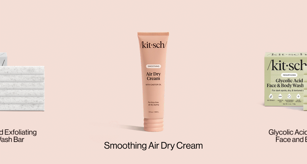 Air Dry Cream, Glycolic Acid, Jojoba Bar