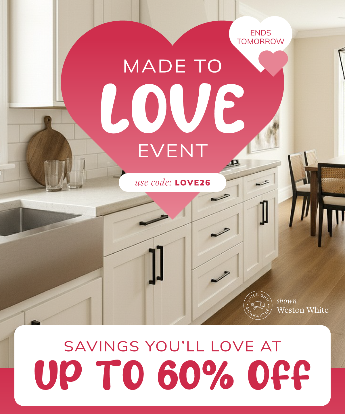 Made to Love Event - Save Uo to 60% Off