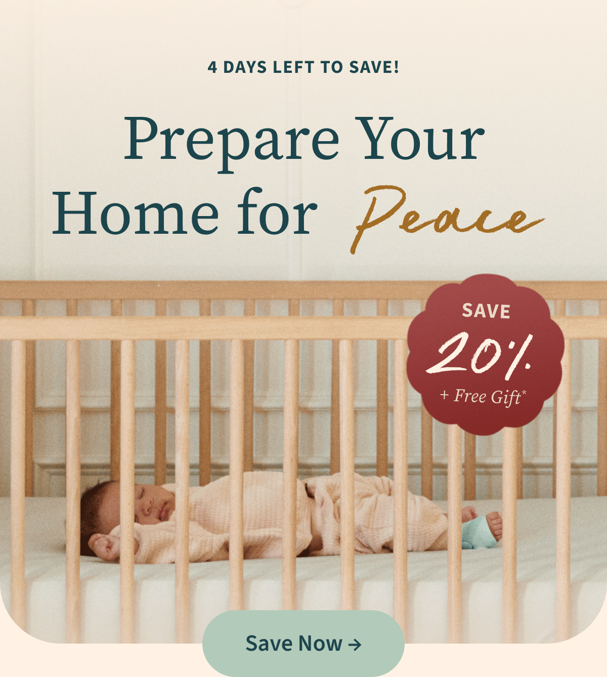4 Days Left to Save! | Prepare Your Home for Calm, Peace, Clarity | Save 20% + Free Gift | Save Now