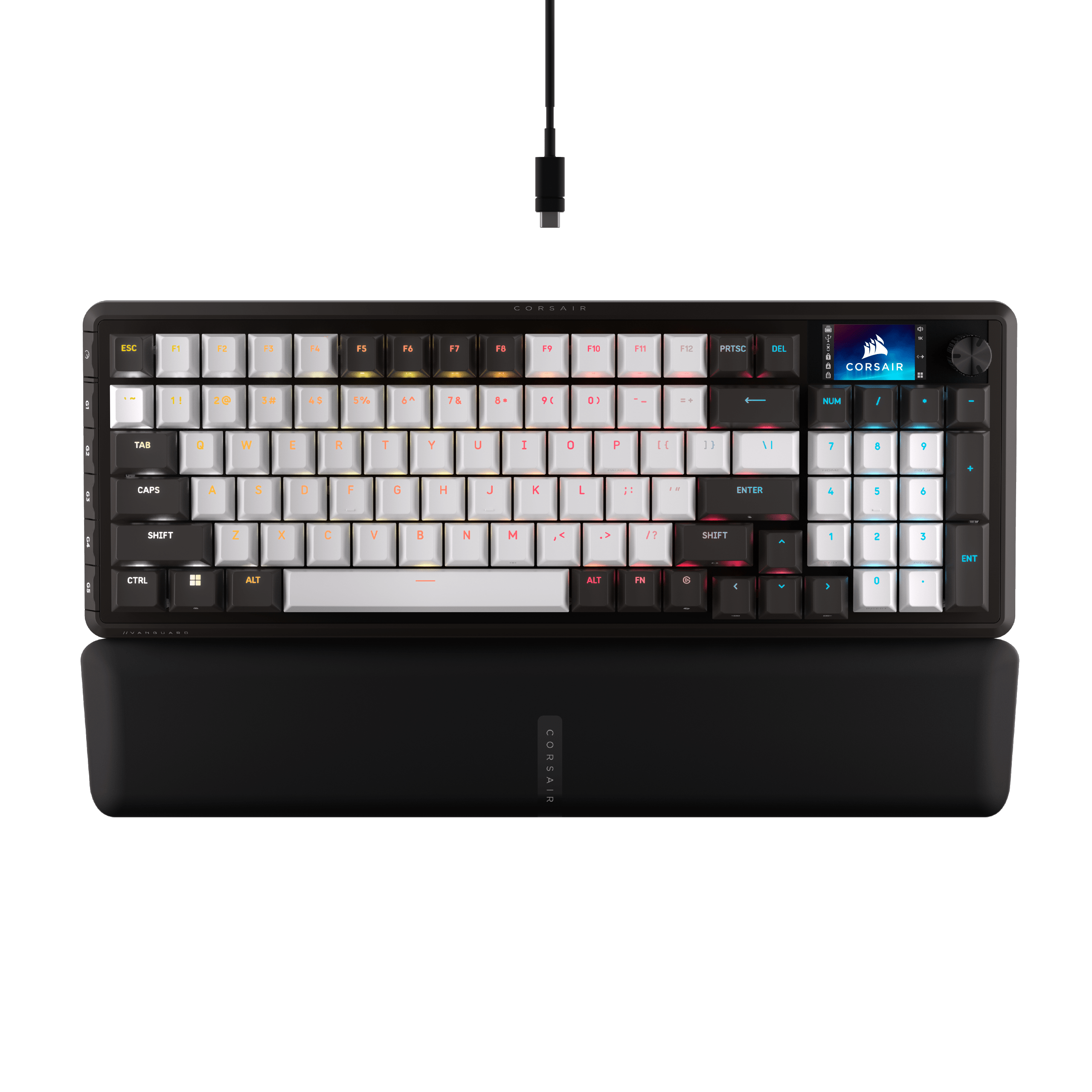 VANGUARD 96 Mechanical Gaming Keyboard, CORSAIR MLX Quantum