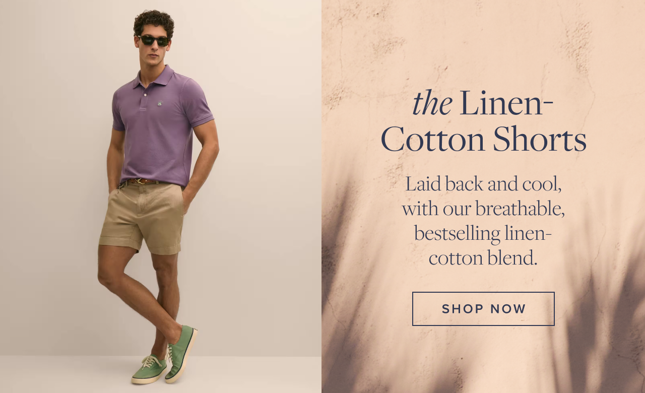 The Linen Cotton Shorts Shop Now