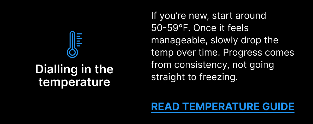 Dialling in the temperature