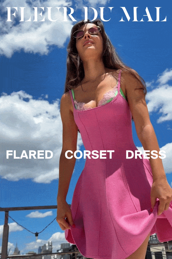 Flared Corset Dress