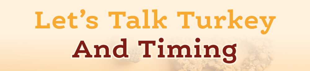 Talk turkey