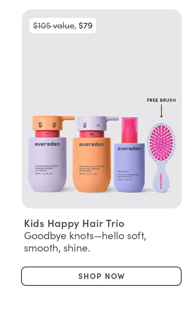Kids Happy Hair Trio