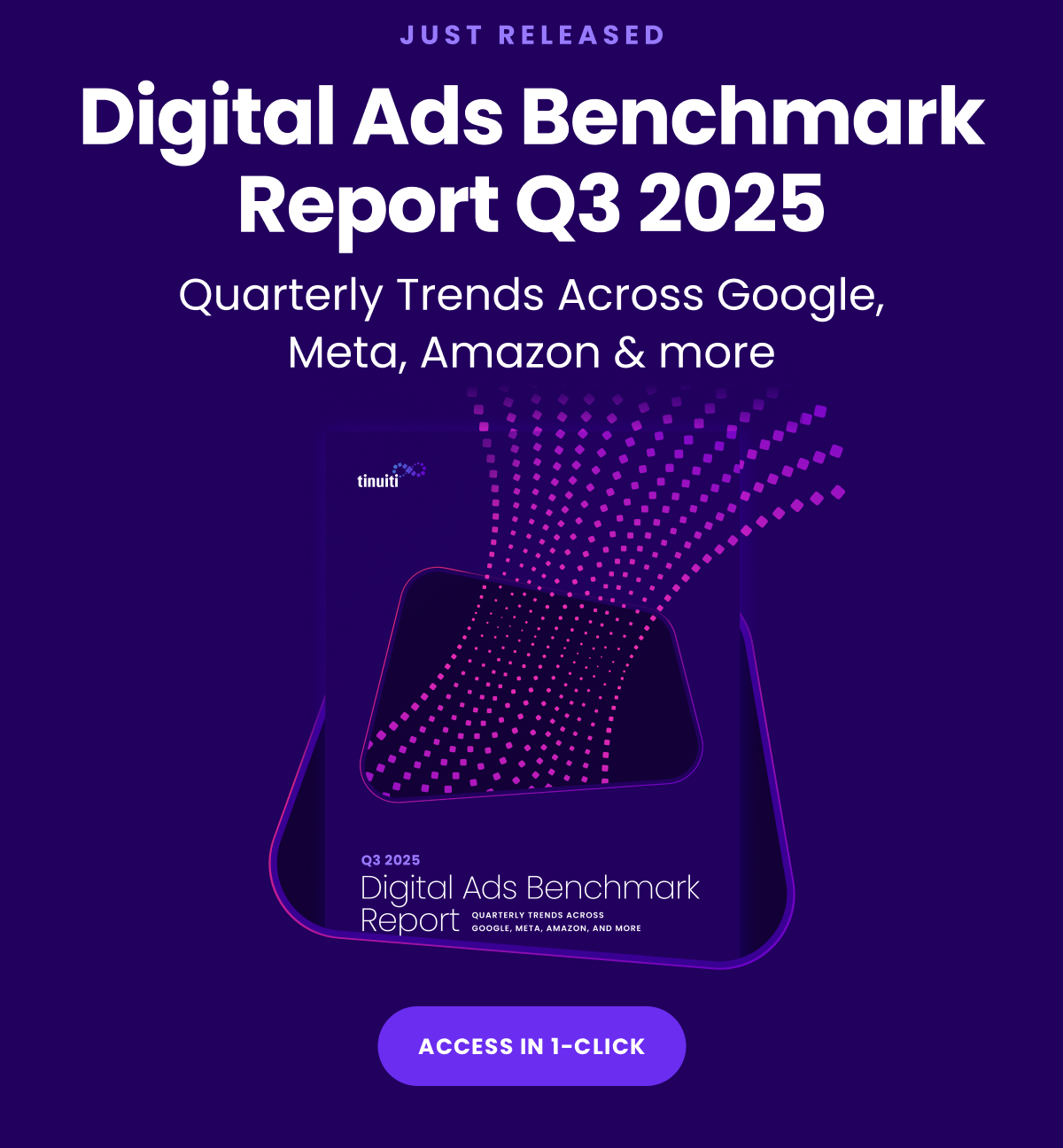 JUST RELEASED - Digital Ads Benchmark Report Q3 2025 - Quarterly Trends Across Google, Meta, Amazon & more - ACCESS IN 1-CLICK