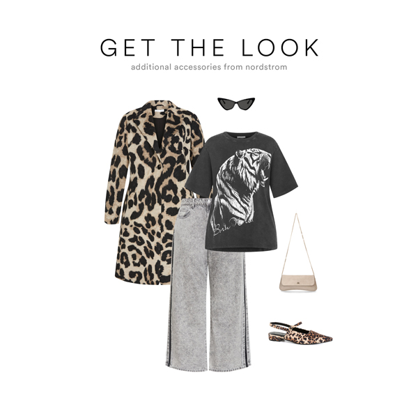 Shop the Liv Born Wild Oversized Cotton Tee