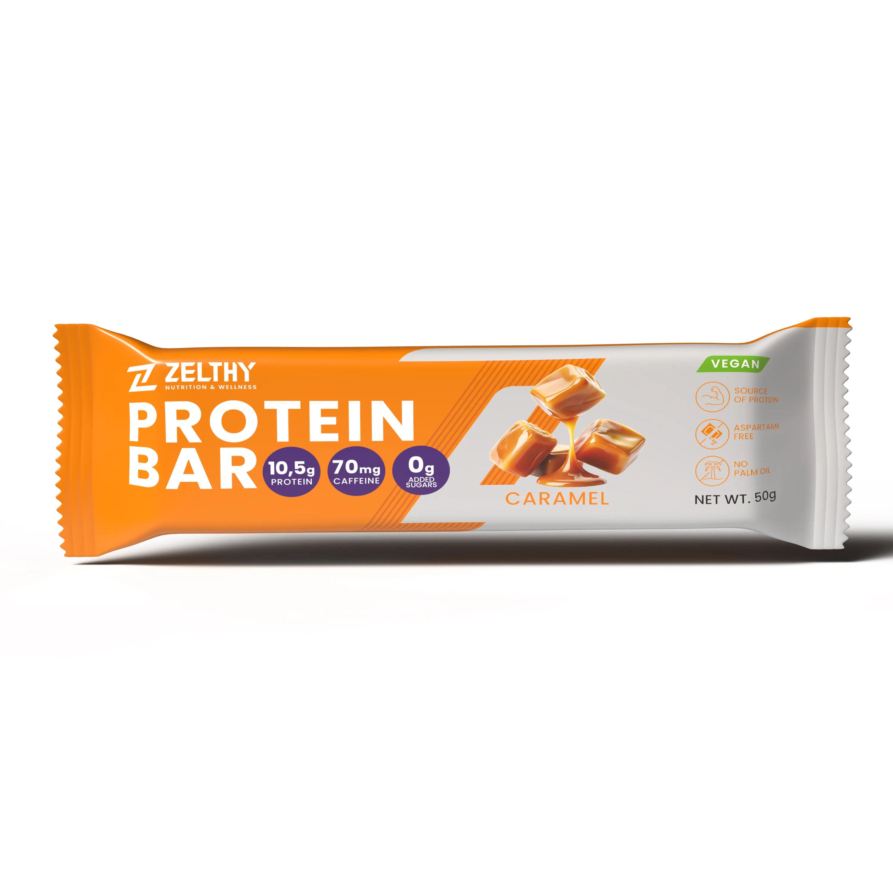 Image of Protein Bar Zelthy - Caramelo 50g