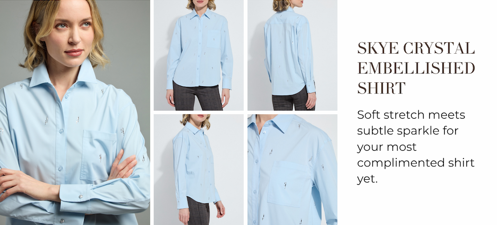 Skye Crystal Embellished Shirt