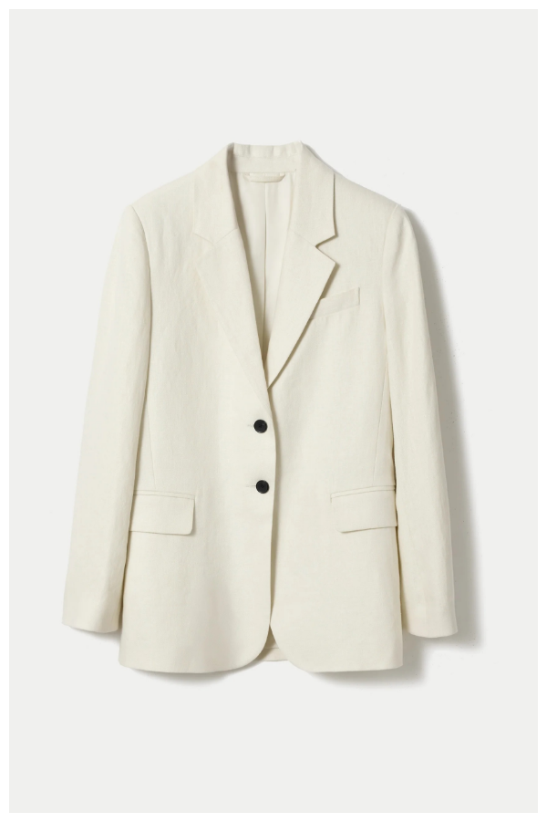 Linen Notch Lapel Blazer