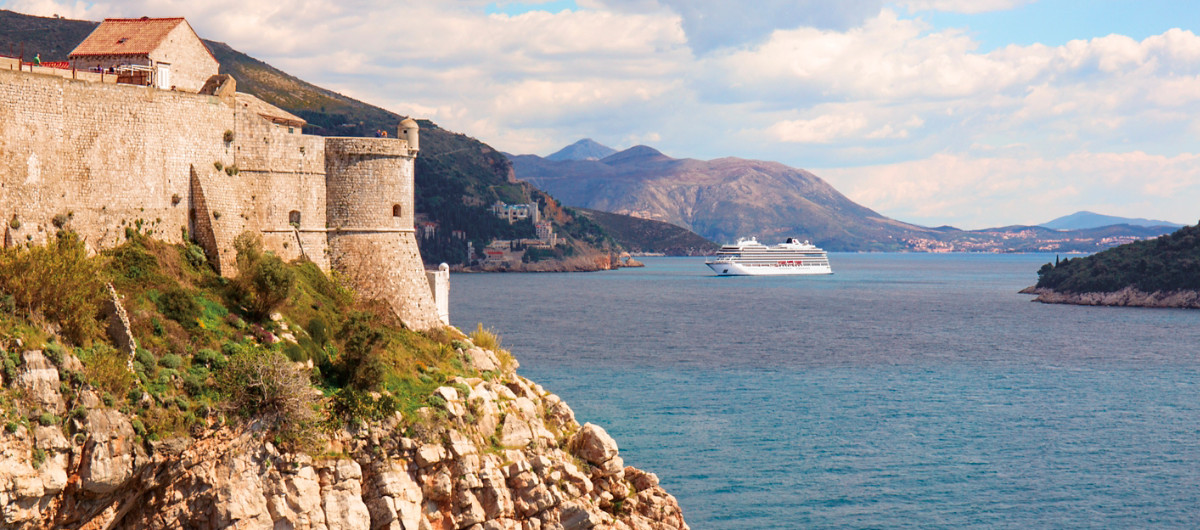 Sea City Walls Dubrovnik Coast
