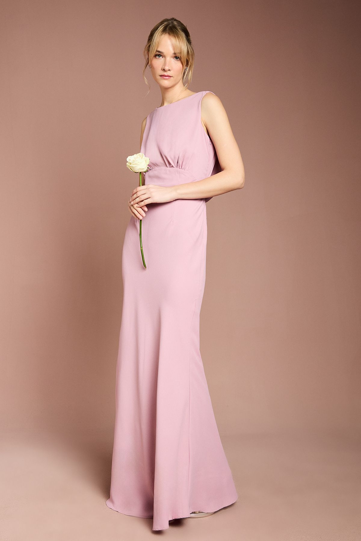 Coast Honoured Sleeveless Cowl Back Maxi Bridesmaid Dress